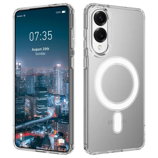 TRANSPARENT MAGSAFE Kryt pre Samsung Galaxy S25 Edge priehľadný