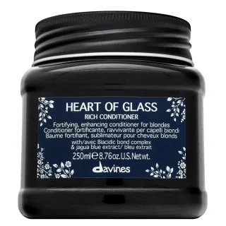 Davines Heart Of Glass Rich Conditioner posilňujúci kondicionér pre blond vlasy 250 ml