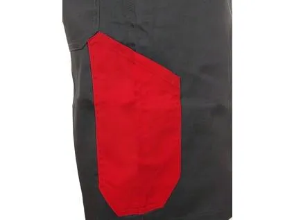 Nohavice CXS PHOENIX CEFEUS, šedo-červená, vel.46