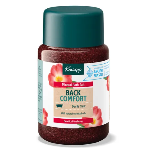 KNEIPP Back Comfort Soľ do kúpeľa 500 g