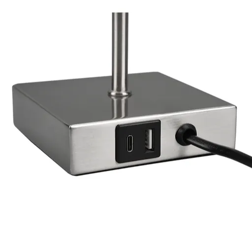 Reality Ole stolová lampa nikel r51061007 RER51061007