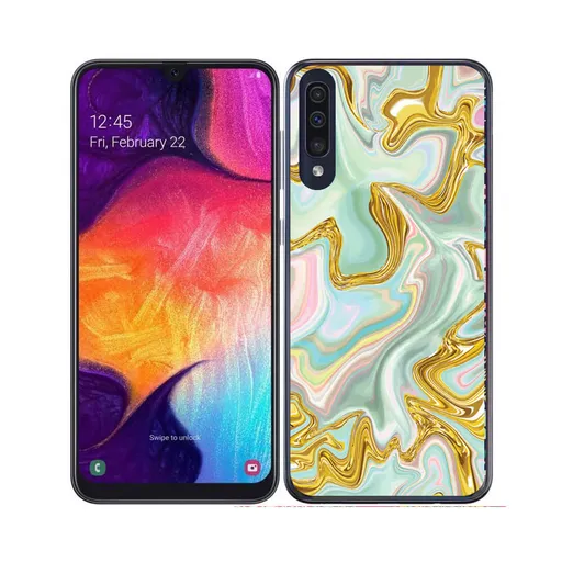 PROTEMIO MY ART Ochranný obal Samsung Galaxy A70 NEON (041)