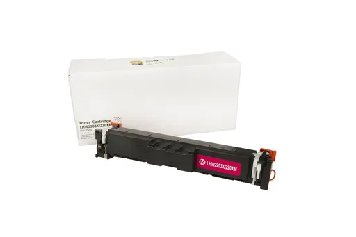 Kompatibilná tonerová náplň W2203X, 220X, 5500 listov pre tlačiarne HP (Orink white box), purpurová