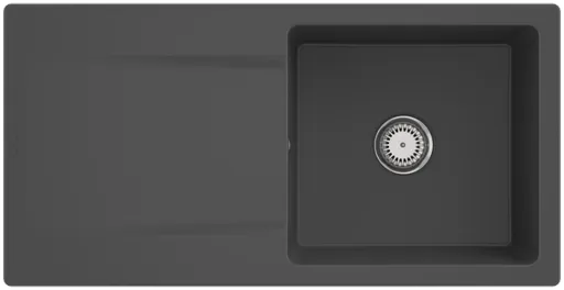 VILLEROY & BOCH VILLEROY & BOCH - Keramický drez Villeroy &amp; Boch Siluet 60, 333601i4, Graphit 333601i4