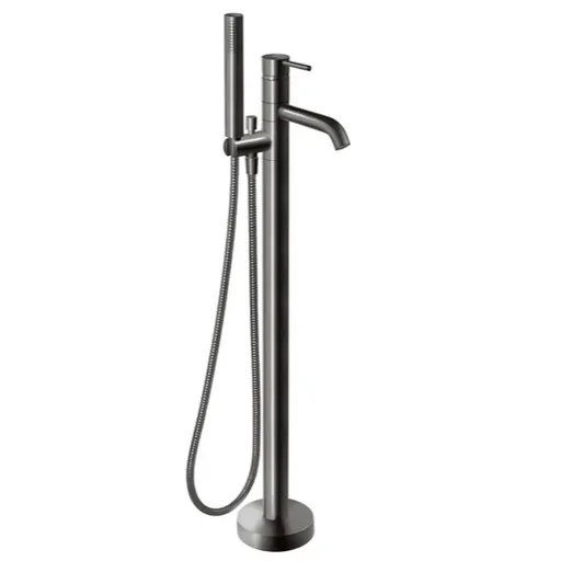 Vaňová batéria Novaservis Ferro Ciriculus s vaňovým setom gun metal BCK11FGM