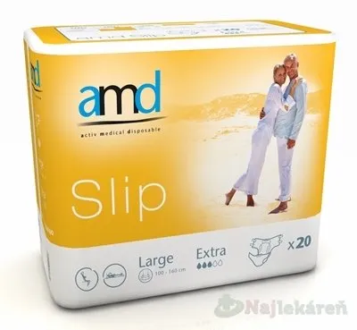 AMD Slip Extra, inkontinenčné plienky (veľkosť L), 1x20 ks