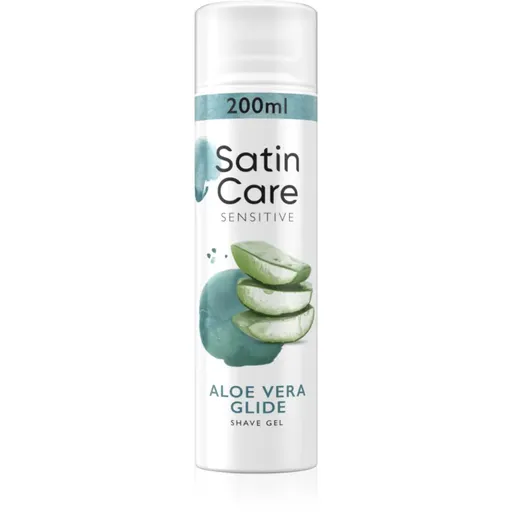 Gillette Venus Satin Care gél na holenie pre ženy Aloe Vera 200 ml