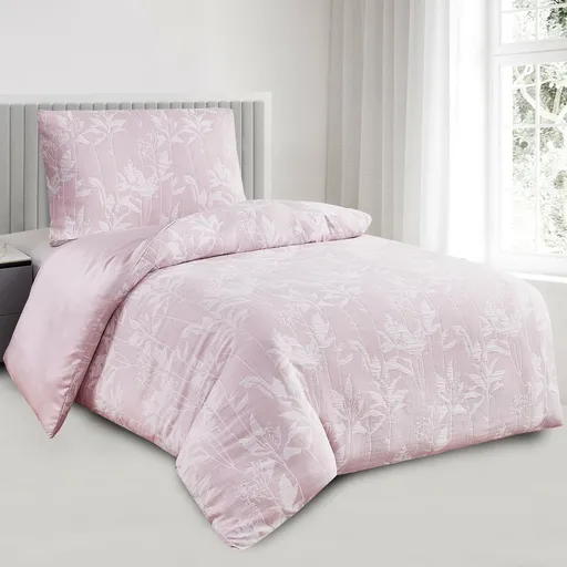 Žakárové obliečky Alabama ružová, 140 x 200 cm, 70 x 90 cm