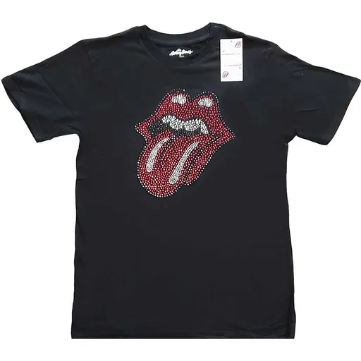 The Rolling Stones tričko Classic Tongue Čierna XXL