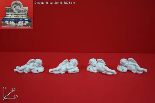 MAKRO - Anjel 6,5cm rôzne druhy