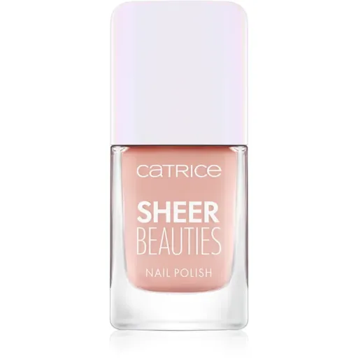 Catrice Sheer Beauties lak na nechty odtieň 070 - Nudie Beautie 10,5 ml