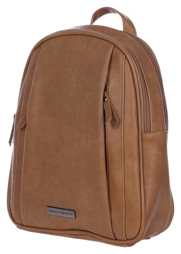 Elegantný dámsky batoh do mesta Enrico Benetti Lisa 66677 Camel