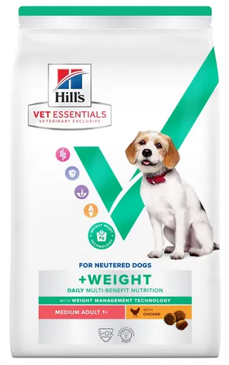 HILLS VE Canine Multi Benefit Adult Weight Medium Chicken granule pre psy 10 kg