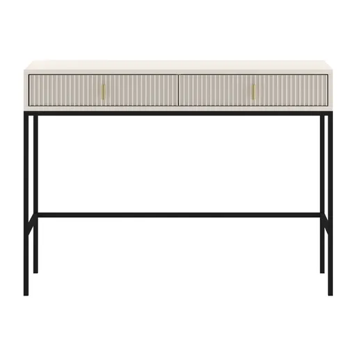 Dekoratívny stolík MAGIRA, krémová