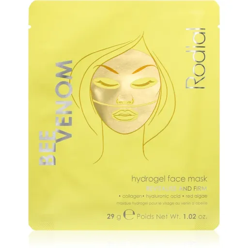 Rodial Bee Venom Hydrogel Face Mask relaxačná hydrogélová maska 29 g