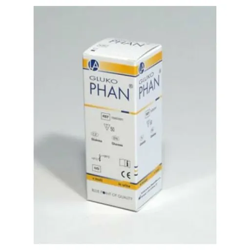 PHAN Gluko Diagnostické prúžky 50 kusov