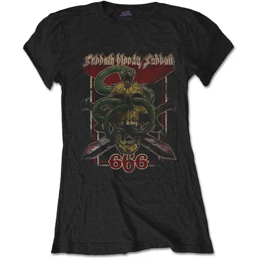 Black Sabbath tričko Bloody Sabbath 666 Čierna XXL