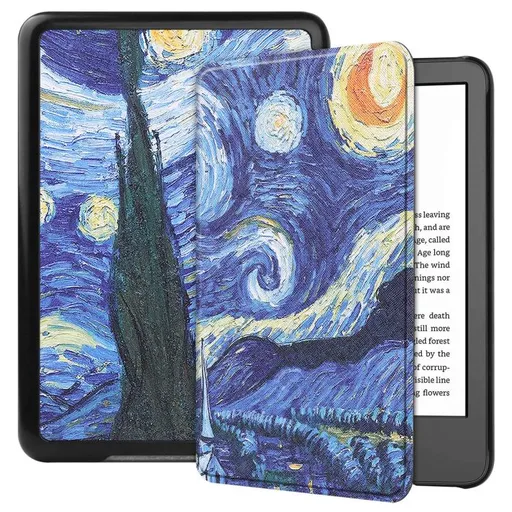 ART Zaklápacie puzdro pre Amazon Kindle 11. generácia 2022 / 2024 STARRY SKY