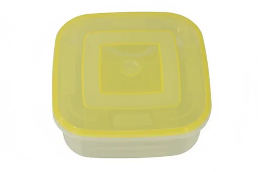 MAKRO - Dóza Bella 2,5L, plytká 23x23x8cm, rôzne farby