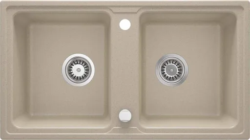 DEANTE DEANTE - Zorba sandy - Granitový drez, 2 - bowl ZQZ_7203