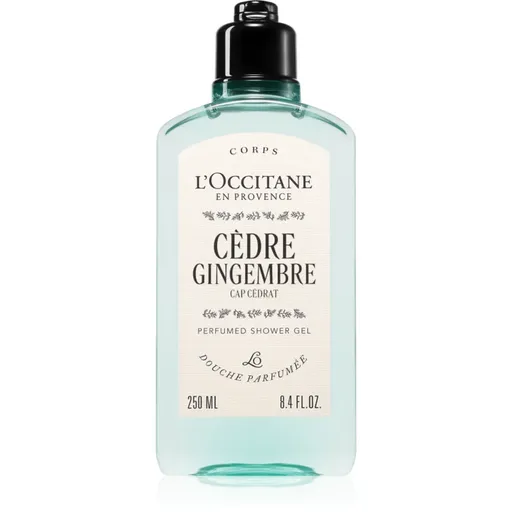 L’Occitane Cèdre Gingembre Perfumed Shower Gel sprchový gél 250 ml