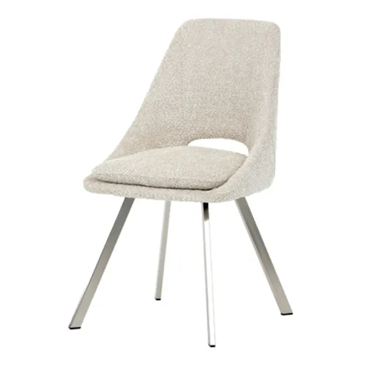 Jedálenská stolička Autronic 47x85 cm béžová látka DCL-W1174 CRM2