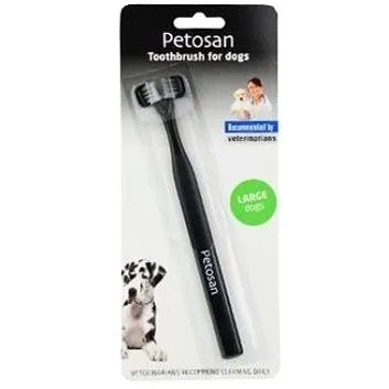 Petosan zubná kefka dvojhlavá pre psy Large (810969000603)