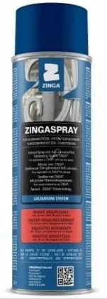 ZINGA Zingaspray - antikorózny náter so zinkom v spreji 500 ml kovovo šedá