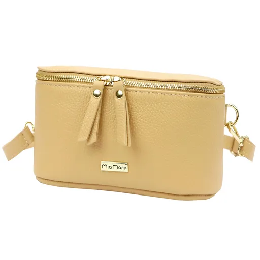 Dámska kabelka MiaMore 01-001 DOLLARO GOLD