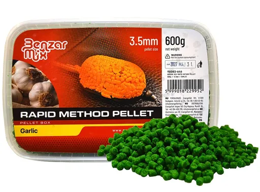 Benzar mix pelety rapid method pellet 3,5 mm 600 g - cesnak
