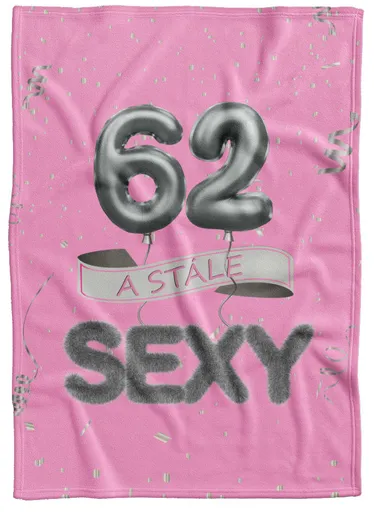 Deka Stále sexy – Ružová (vek: 62, Podšitie baránkom: NE)