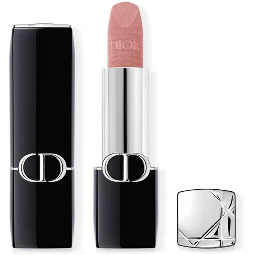 DIOR Rouge Dior dlhotrvajúci rúž plniteľná odtieň 220 Beige Couture Velvet 3.5 g