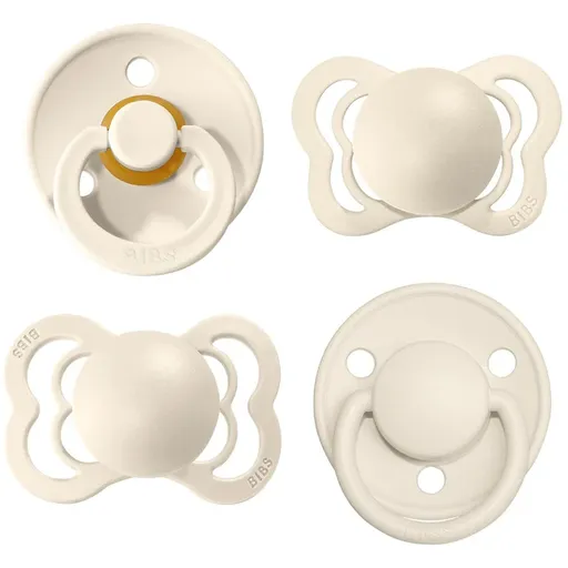 BIBS Try-It Size 1: 0+ months sada pre deti od narodenia Ivory
