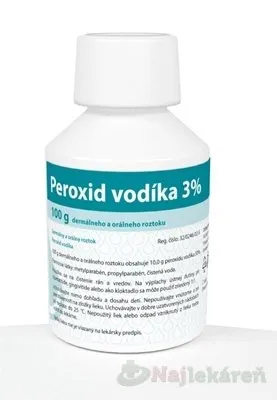 Peroxid vodíka 3 % 100 g