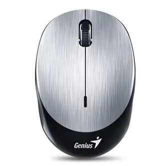 Genius Myš NX-9000BT 31030299102, 1200DPI, Bluetooth, optická, 3tl., bezdrátová, stříbrná, vestavěná baterie, bluetooth