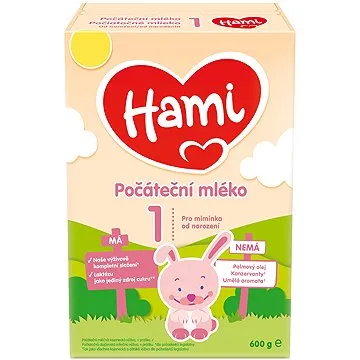 Hami Počiatočné dojčenské mlieko 0m+  600 g (5900852050442)