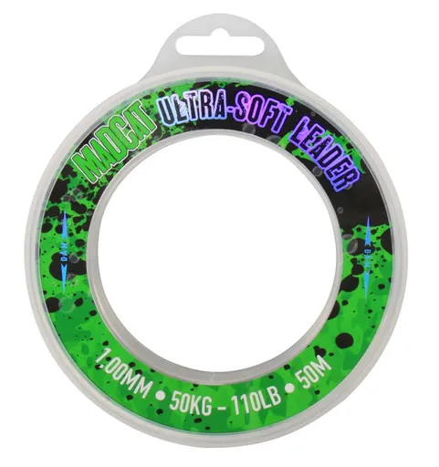 Madcat vlasec ultra soft mono leader - priemer 1,15 mm / nosnosť 160 lbs / návin 50 m