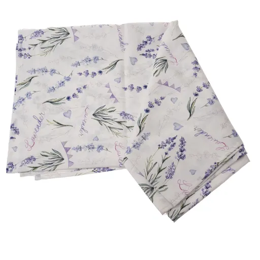 Obrus ​​vodeodolný Levanduľa, 140 x 140 cm