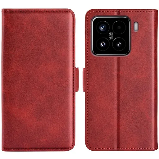 SIDE Peňaženkové puzdro pre Xiaomi 15 červené