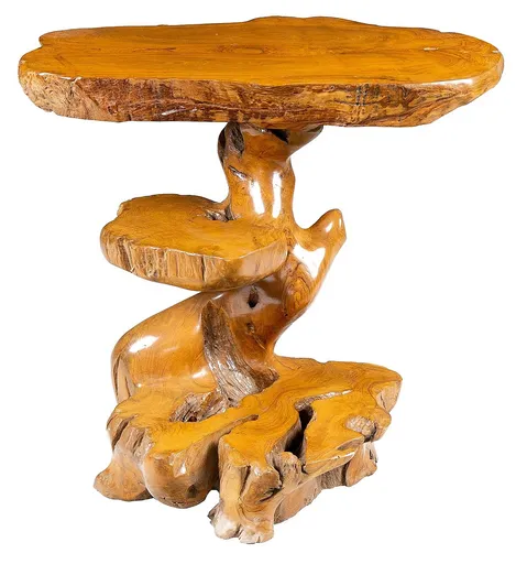 DEOKORK Teakový stojan na kvety BRANCH