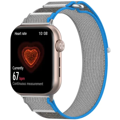 NYLON COLOR Vymeniteľný remienok pre Honor Watch 5 BLUE GRAY