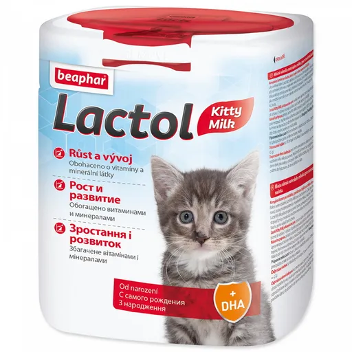 BEAPHAR Lactol Kitty sušené mlieko pre mačiatka 500 g