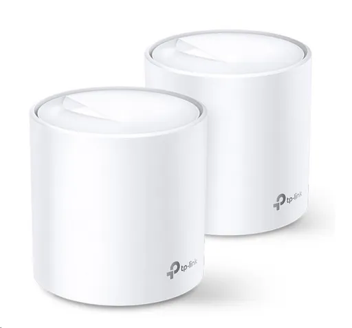 TP-Link Deco X60 (2-pack) WiFi6 Mesh (AX5400, 2, 4GHz/5GHz, 2xGbELAN/WAN)