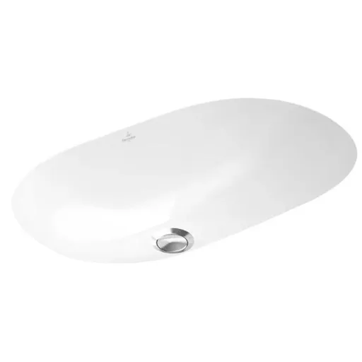 Villeroy & Boch O.novo zápustné umývadlo 60x35 cm bez otvoru pre batériu, bez prepadu 41626001