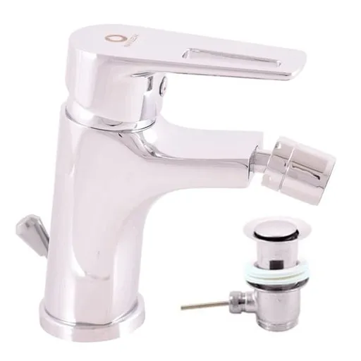 RAV SLEZÁK Colorado bidetová batéria s výpusťou chróm CO245.5