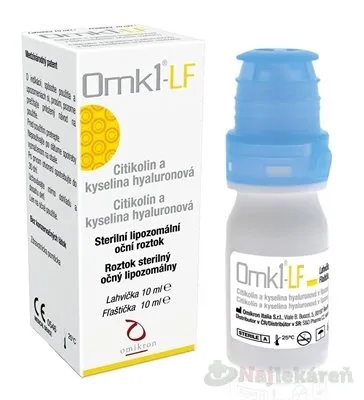OMK1-LF sterilný lipozomálny očný roztok 10 ml