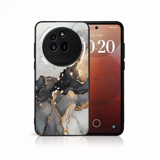 MY ART Ochranný kryt pre Nothing Phone (3a) Pro GREY MARBLE (140)