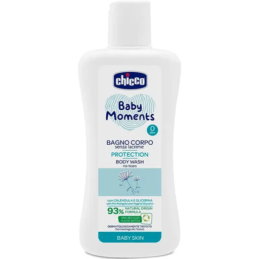 Chicco Baby Moments šampón na celé telo 200 ml