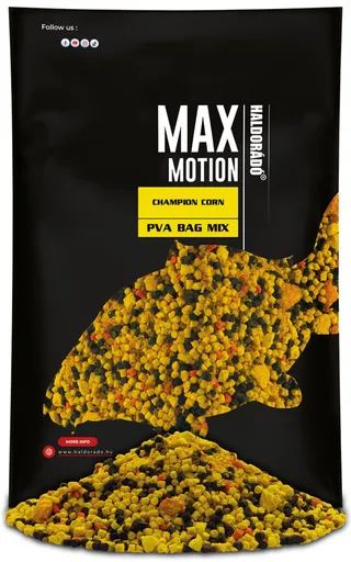 Haldorádó vnadiaca zmes max motion pva bag mix 600 g - champion corn