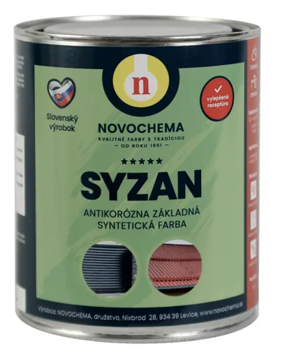 SYZAN - Základná syntetická farba 0110 - šedá 5 kg